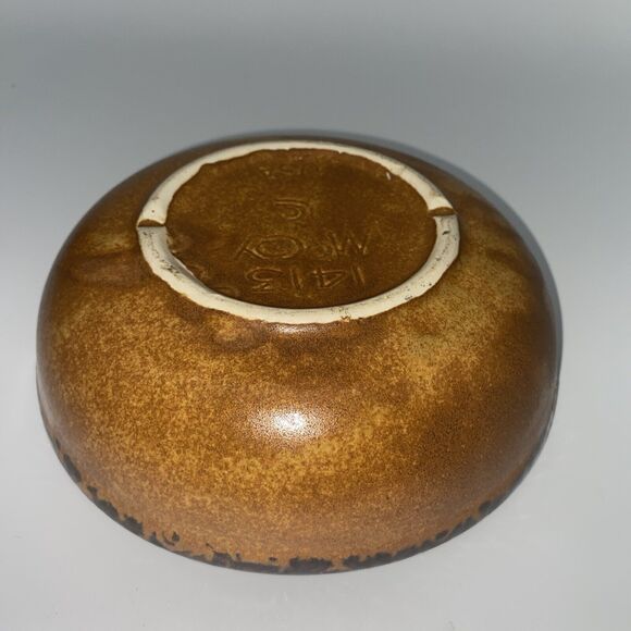 Mid Century Vintage Nelson McCoy Mesa Canyon 1413 Coupe Cereal Replacement Bowl - Picture 9 of 10